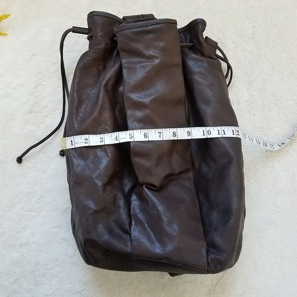 Free People Harlow Leather Bucket Backpack main image 7